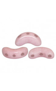 Arcos par Puca® beads Opaque light rose ceramic look 03000/14494